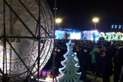 Новогодние гулянья прошли во Владивостоке 31 декабря