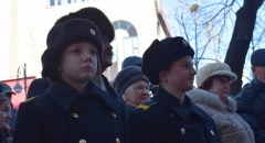 <strong>На открытии присутствовали воспитанники детской флотилии «Варяг»</strong>