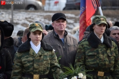 <strong>Во Владивостоке у памятника приморцам, погибшим в ходе локальных войн и военных конфликтов прошёл торжественный митинг в день памяти о россиянах, погибших во время исполнения служебного долга за пределами Отечества</strong>