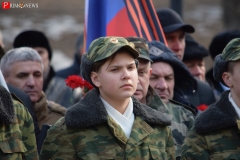 <strong>Во Владивостоке у памятника приморцам, погибшим в ходе локальных войн и военных конфликтов прошёл торжественный митинг в день памяти о россиянах, погибших во время исполнения служебного долга за пределами Отечества</strong>