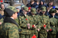 <strong>Во Владивостоке у памятника приморцам, погибшим в ходе локальных войн и военных конфликтов прошёл торжественный митинг в день памяти о россиянах, погибших во время исполнения служебного долга за пределами Отечества</strong>