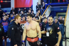 <strong>Спортсмен готовится к выходу на ринг</strong>
