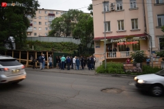 <strong> Дом №205 по улице Светланской был введен в эксплуатацию в 1940 году. Это объект культурного наследия, построен по проекту архитектора Н.С. Рябова.</strong>