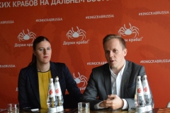 <strong>Директор по маркетингу ресторана Zuma Алена Круппа-Анненкова и директор по развитию Сергей Ицков</strong>