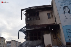 <strong>Серьезный пожар произошел вечером 15 января в районе остановки «Гайдамак». Горел супермаркет "Фреш 25"</strong>