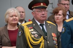 <strong>Также на торжественной линейке была исполнена патриотическая песня</strong>