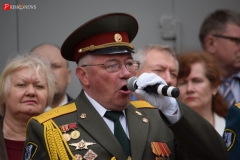 <strong>Также на торжественной линейке была исполнена патриотическая песня</strong>