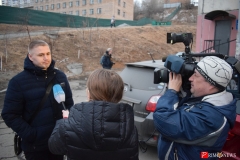 <strong>Председатель фонда развития Владивостока "Горожанин и Гражданин" Сергей Мильвит дает комментарий "Общественному телевидению Приморья"</strong>