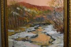<strong>Помазенко А. Н. "Зимний пейзаж. Вечер". 2010 Х.м.</strong>