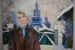 <strong>Шошина Д. "Крещенские морозы". 2016 Х.м. 60х80</strong>