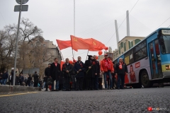 <strong>Интересно, что в прошлом году в этот же день шёл снег с дождём, в связи с этим была сильная слякоть. Однако в 2017-м погода в "красный день календаря" была лучше: осадков не было.</strong>