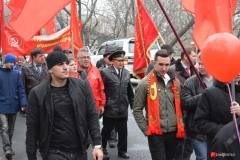 <strong>Относительно тёплая погода позволила гражданам комфортно присутствовать на мероприятии</strong>