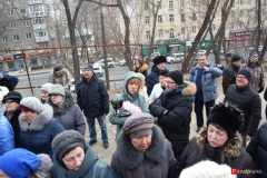 <strong>Жители Владивостока вновь вышли на протест против строительства высотки</strong>