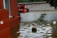 <strong>Улицы Уссурийска вновь погружаются под воду</strong>