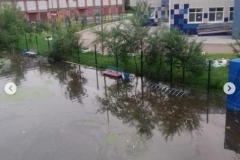 <strong>Улицы Уссурийска вновь погружаются под воду</strong>