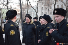 <strong>На концерт прибыли курсанты МГУ</strong>