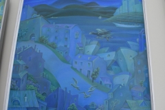 <strong>"Полет орлана", полотно, масло, 2017</strong>