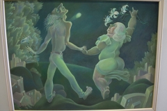 <strong>"Полет луны", холст, масло, 2011</strong>
