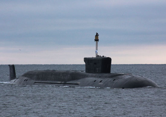 Новейшая АПЛ стратегического назначения «Владимир Мономах» прибыла на Тихоокеанский флот