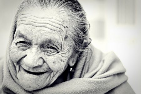 пенсионер, женщина, бабушка, старость