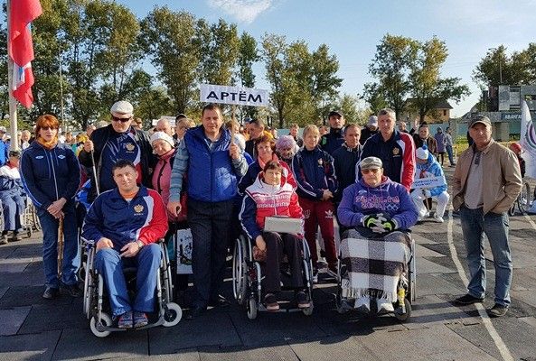 Спортсмены общества инвалидов Артёма вернулись с победой с краевой спартакиады «Инваспорт-2016»