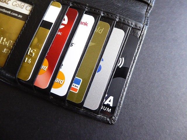банковская карта, кредитка, кошелек, бумажник, деньги