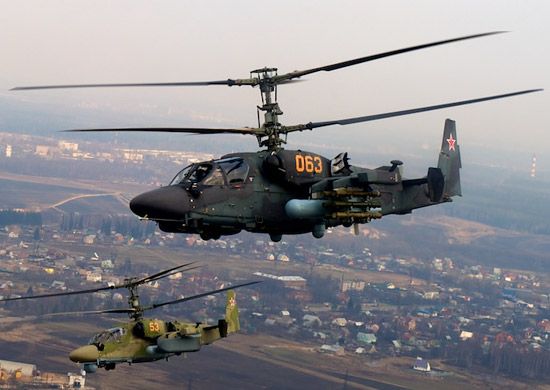 В 2017 году начнутся зарубежные поставки приморских вертолётов Ка-52