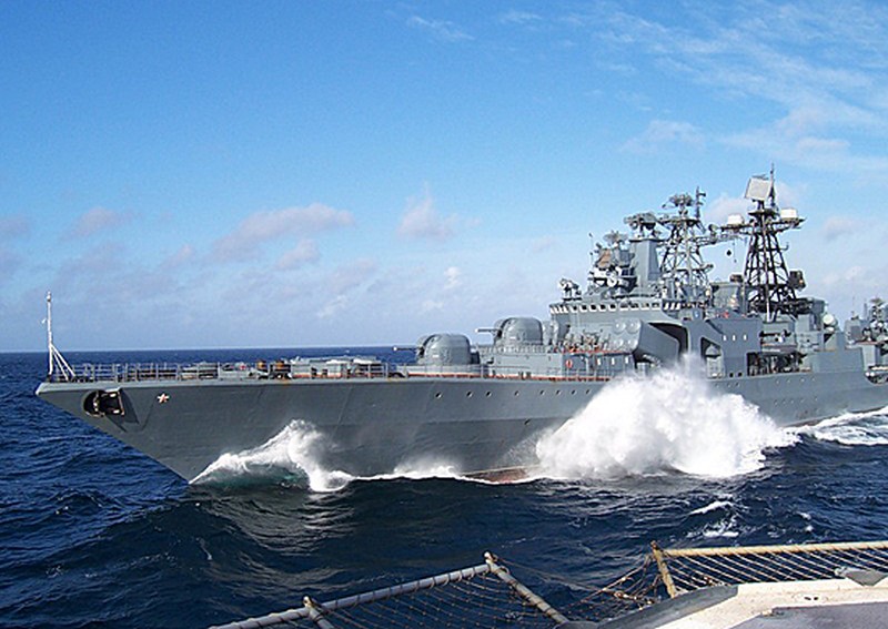 Отряд боевых кораблей ТОФ завершил деловой заход в порт Пусан