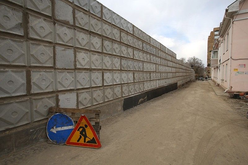 Во Владивостоке построили еще две подпорные стенки