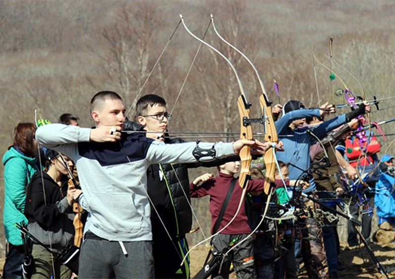 Во Владивостоке впервые прошёл чемпионат ТОФ по стрельбе из лука