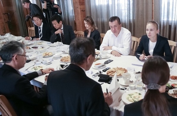 Губернатор Приморья встретился с представителями ведущих СМИ Японии