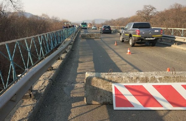 В Приморье сделают объезд моста в районе Смоляниново