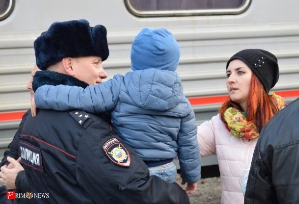 Приморские полицейские отправились в очередную командировку на Северный Кавказ