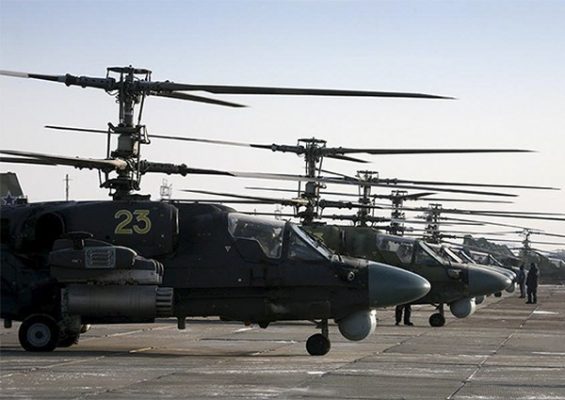Партию вертолётов Ка-52 «Аллигатор», которые выпускают в Приморье, передадут в войска