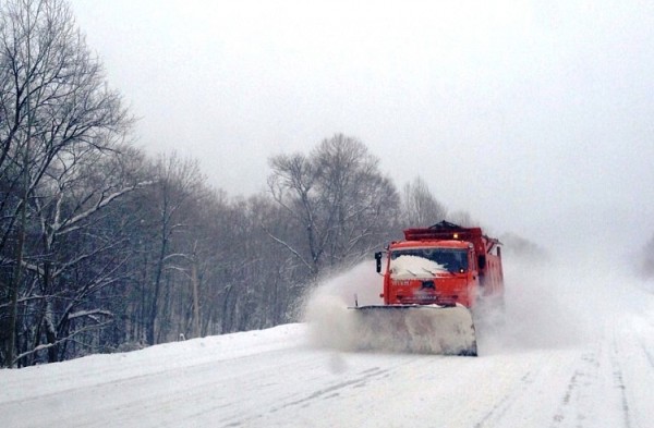 Администрация Приморья: снегопад не нарушил работу служб жизнеобеспечения