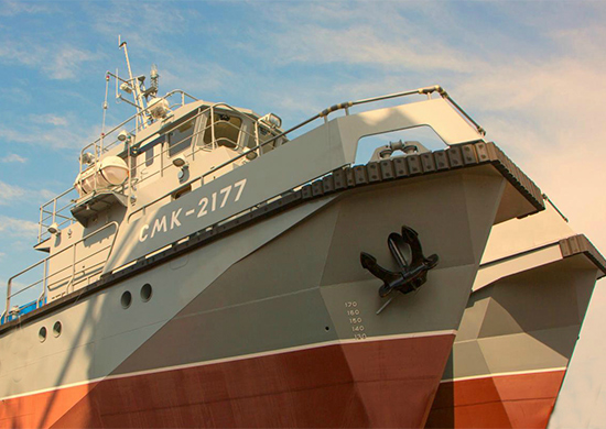 ТОФ пополнился новейшим многофункциональным модульным водолазным судном «СМК-2177»