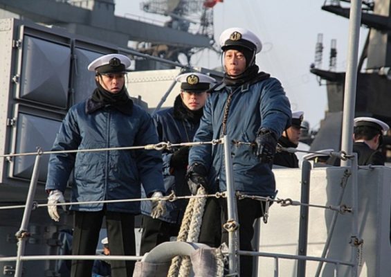 Во Владивосток прибыл японский эсминец «Хамагири»
