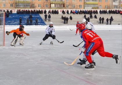 Арсеньевский «Восток» поделил очки с кемеровчанами в матчах первенства России по хоккею с мячом