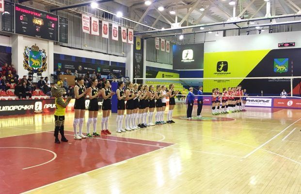Волейболистки «Приморочки» победили «Олимп» в первом домашнем матче