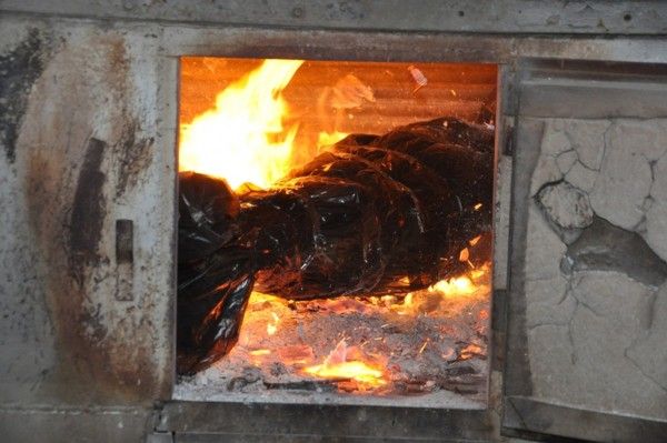 Во Владивостоке полиция сожгла 26 кг наркотиков