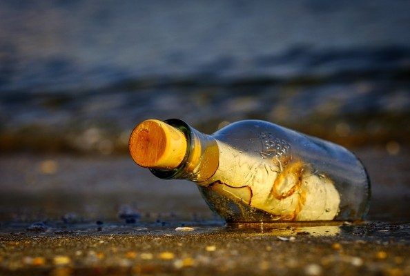 Жители Владивостока нашли бутылку от ведущих программы «Орёл и Решка»