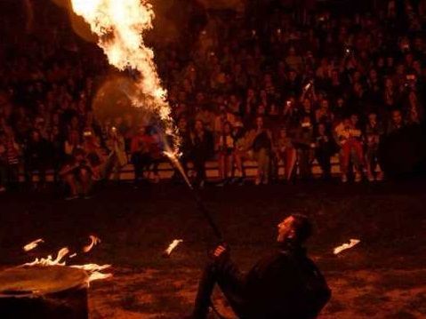 «Огненный сезон» завершился в Арсеньеве масштабным фаер-шоу