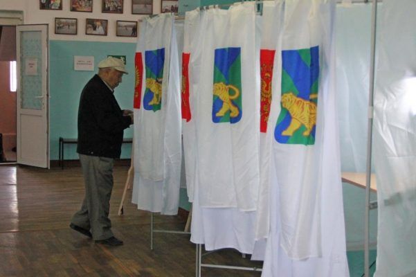 Выборы губернатора Приморского края: явка на 18:00 составила почти 40%