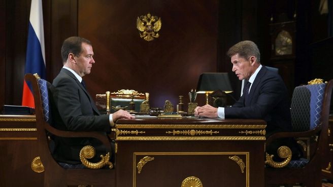 Кожемяко — Медведеву: в течение нескольких лет проблему подтоплений в Приморье можно решить кардинально