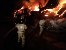 Страшный пожар во Владивостоке тушили несколько часов во Владивостоке