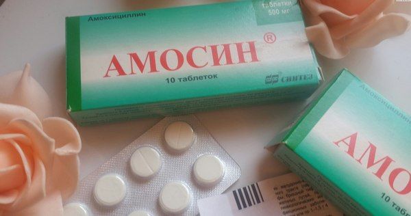 Антибактериальные препараты: Олететрин, Амосин, Бисептол