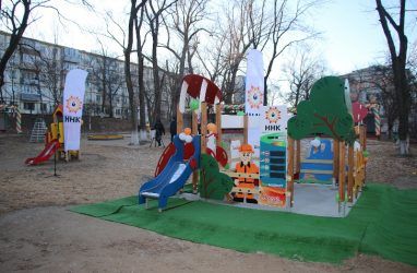 Современный игровой комплекс открыли в одном из детских садов Владивостока