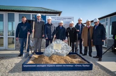 Резидент приморской ТОР заложил первый камень в строительство гостиницы в Большом Камне