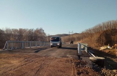 В Кировском районе Приморья открыли движение по новому мосту