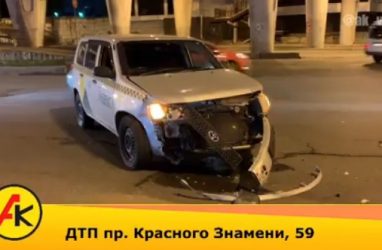 Последствия жёсткого лобового ДТП во Владивостоке записали на видео